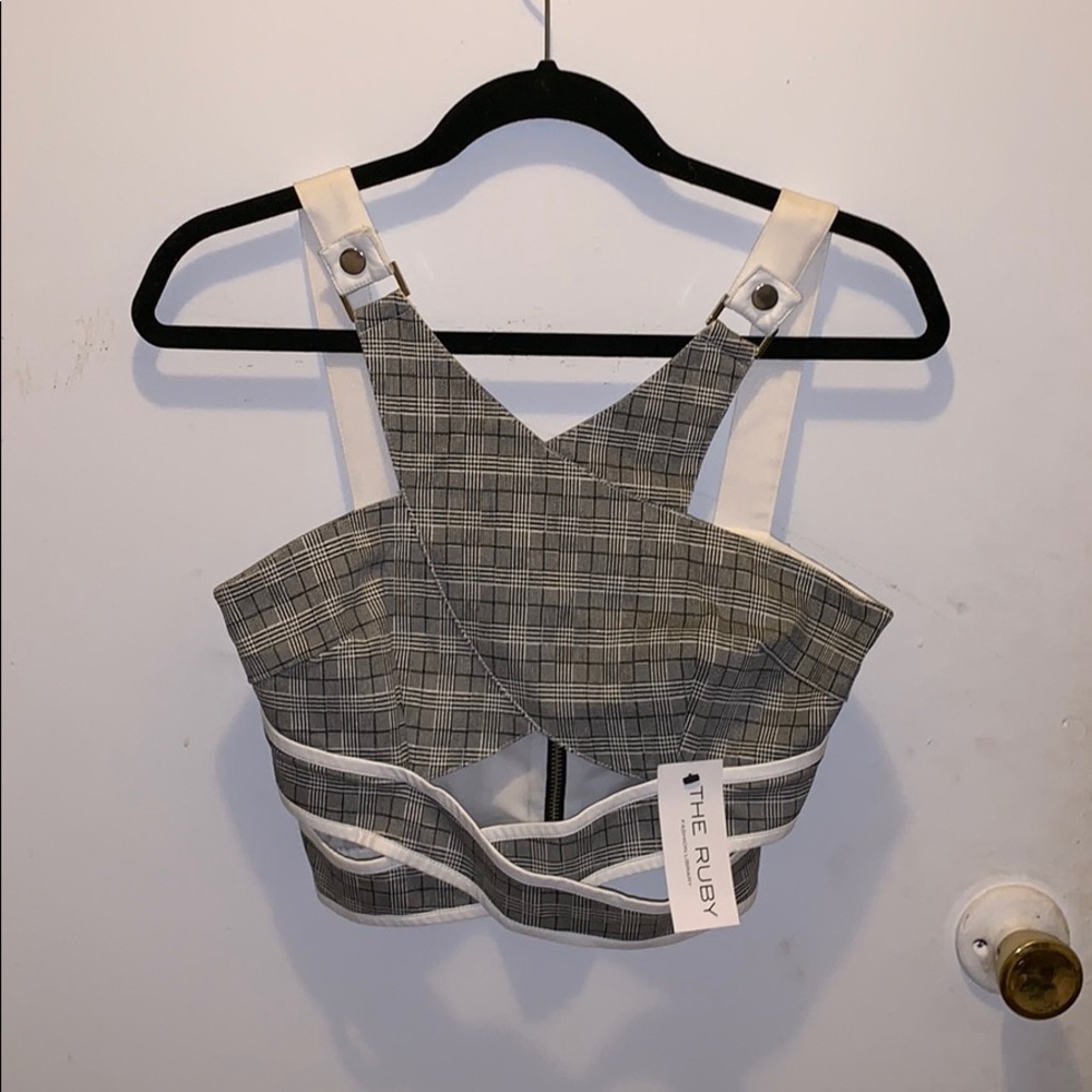 NEW Plaid Top